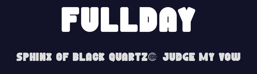 Fullday by RaisProject — Decorative Font — thumbnail 2