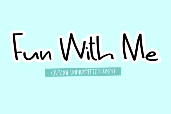Fun with Me Font by Creative Zone — Script Handwritten Font