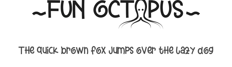 Fun Octopus