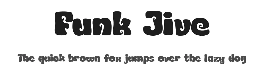 Funk Jive by Pinisiart — Decorative Font