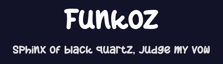Funkoz by Tokokoo Studio — Decorative Font — thumbnail 2