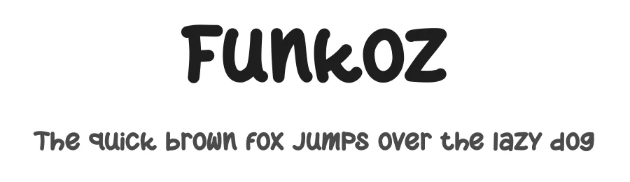 Funkoz by Tokokoo Studio — Decorative Font