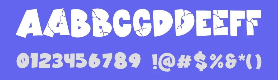 Funky Crack by PutraCetol Studio — Decorative Font — thumbnail 3