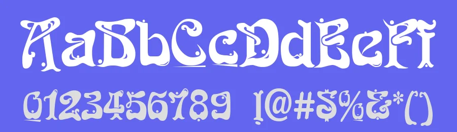 Funky Deco by Buddha Graphix — Decorative Font — thumbnail 3