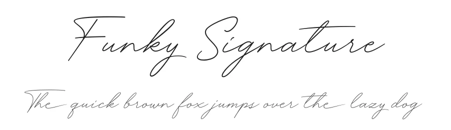 Funky Signature