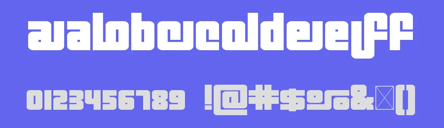 Funkyphonk by Damien Gosset — Decorative Font — thumbnail 3