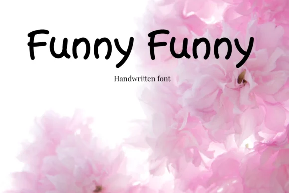 Funny Funny Font by Temtemdesign β Script Handwritten Font
