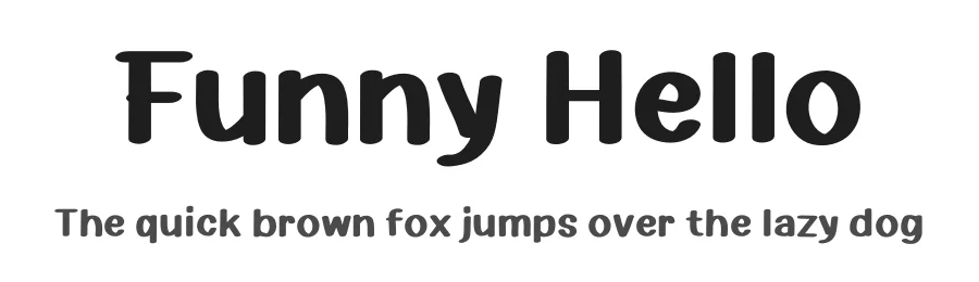 Funny Hello