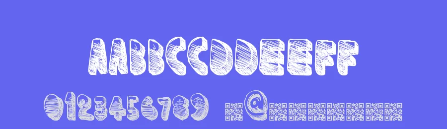 Fun Space by Xerographer Fonts — Decorative Font — thumbnail 3