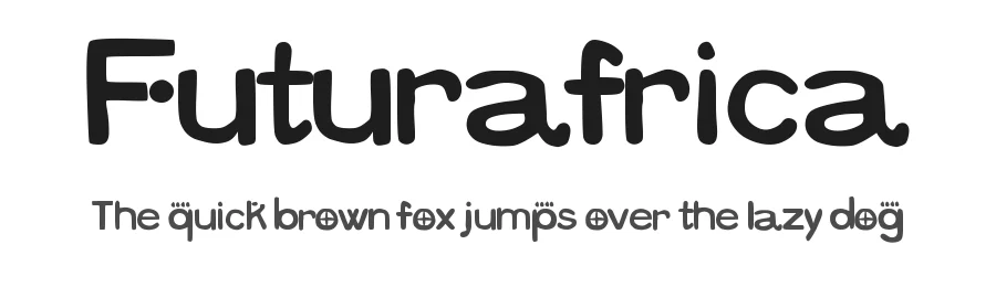 Futurafrica by Matias Romero — Decorative Font