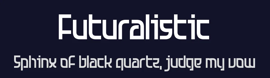 Futuralistic by Chequered Ink — Display Font — thumbnail 2