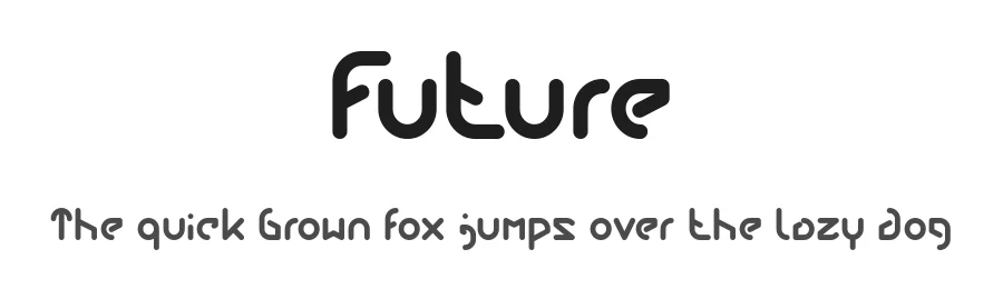Future by weknow β Display Font