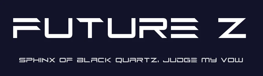 Future Z by Hawtpixel — Display Font — thumbnail 2