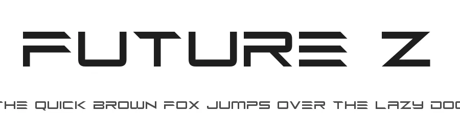 Future Z by Hawtpixel — Display Font