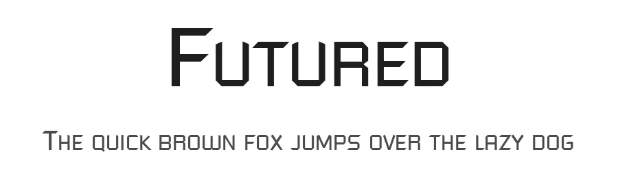 Futured by Randy Ford — Display Font
