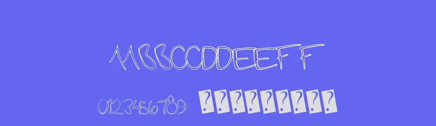 Future Girlfriend by Xerographer Fonts — Decorative Font — thumbnail 3