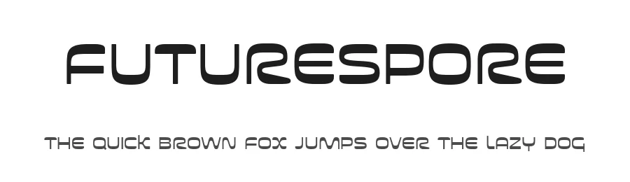 Futurespore by Disaster Fonts — Display Font