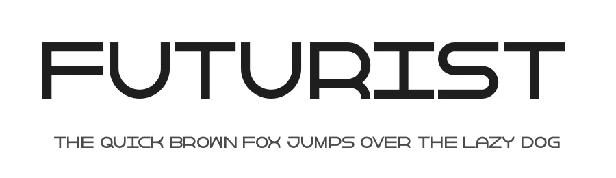 Futurist by Kong Font — Display Font