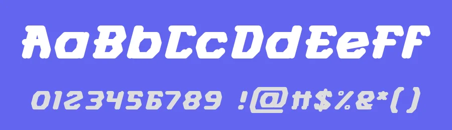 Futuristic by weknow — Display Font — thumbnail 3