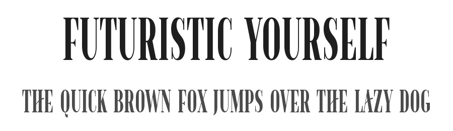 Futuristic Yourself