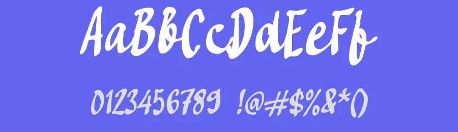 g Galesty by wepfont.com — Script Handwritten Font — thumbnail 3