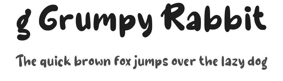 g Grumpy Rabbit