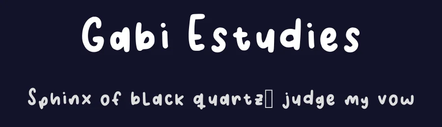 Gabi Estudies by gabi estudies — Script Handwritten Font — thumbnail 2