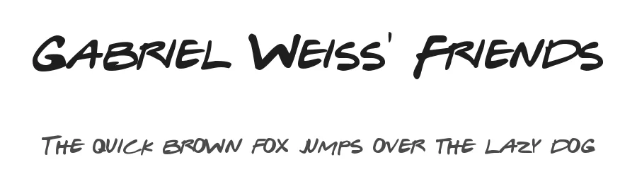 Gabriel Weiss' Friends