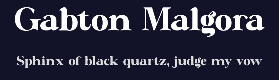 Gabton Malgora by Storytype Studio — Serif Font — thumbnail 2