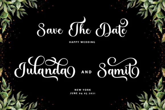Gadista Script Font by bungreja123 — Script Handwritten Font — thumbnail 3