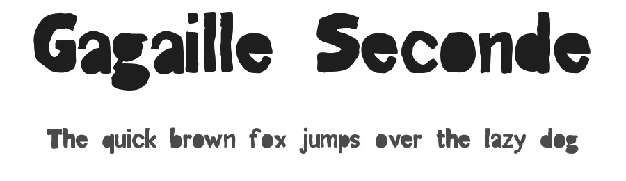 Gagaille Seconde