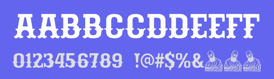Gain Circus by Woodcutter — Decorative Font — thumbnail 3