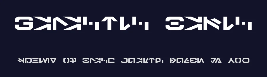 Galactic Basic by Erikstormtrooper — Dingbats Font — thumbnail 2