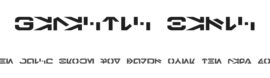 Galactic Basic by Erikstormtrooper — Dingbats Font