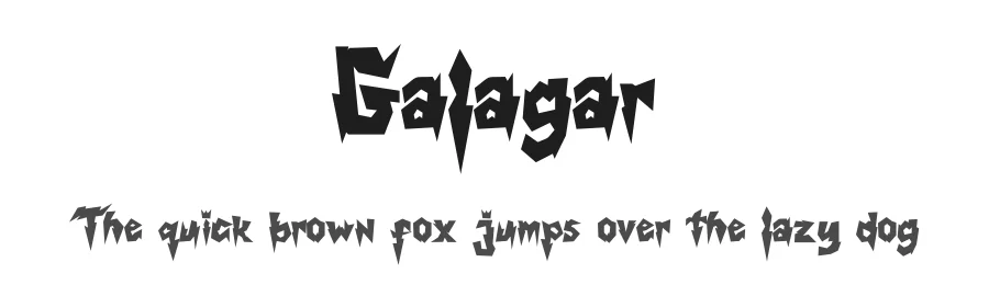 Galagar by Jadatype — Decorative Font