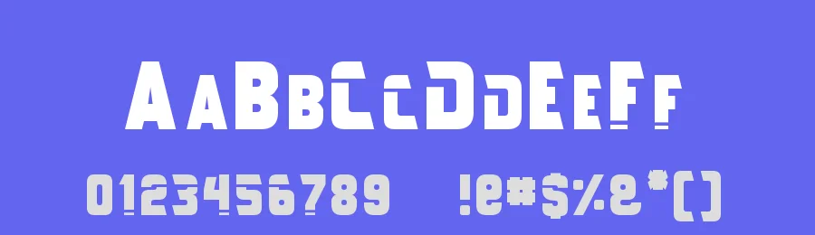 Galaxy Force by Pixel Sagas — Display Font — thumbnail 3