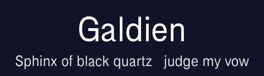 Galdien by Craft Supply Co. — Sans Serif Font — thumbnail 2