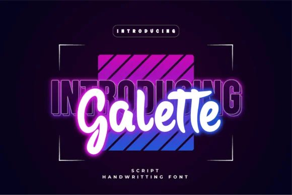 Galette Font by Productype — Script Handwritten Font