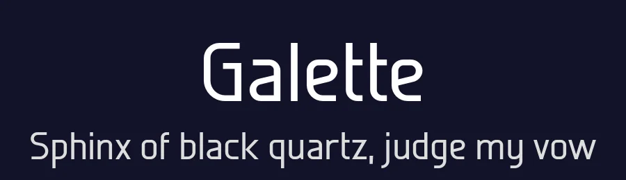 Galette by Paragraph — Sans Serif Font — thumbnail 2