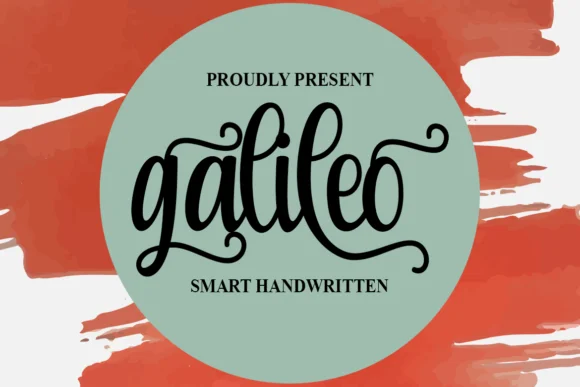 Galileo Font by Supersemar Letter by Supersemar Letter — Script Handwritten Font