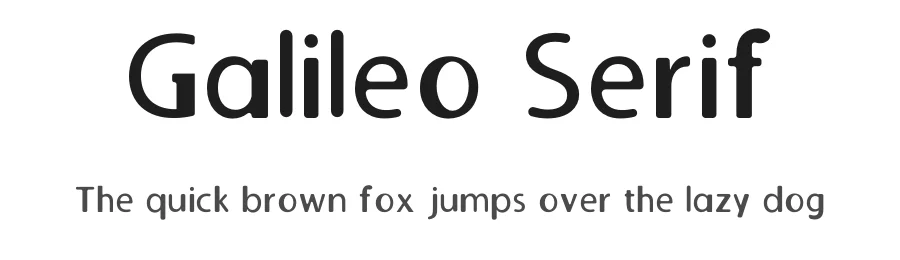 Galileo Serif by Inermedia Studio — Sans Serif Font