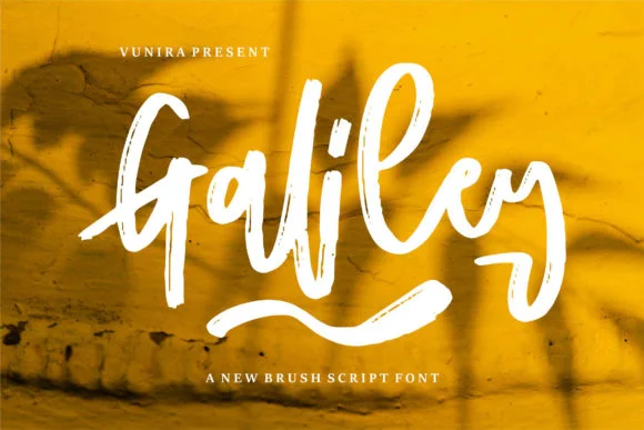 Galiley Font by Vunira — Script Handwritten Font