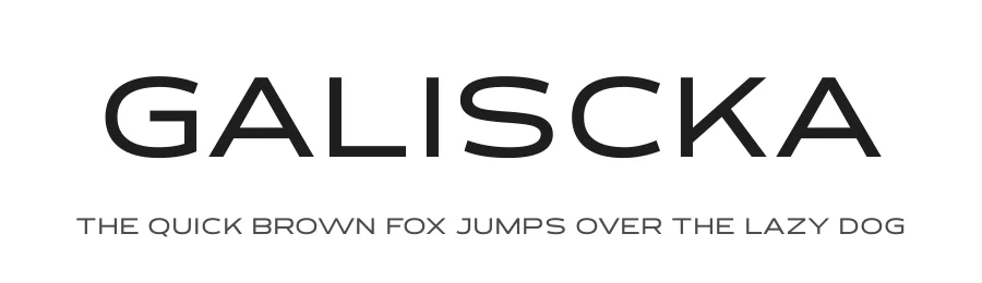 Galiscka by Mo Ya β Sans Serif Font