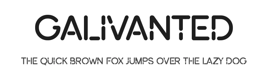 Galivanted by UI Creative — Sans Serif Font