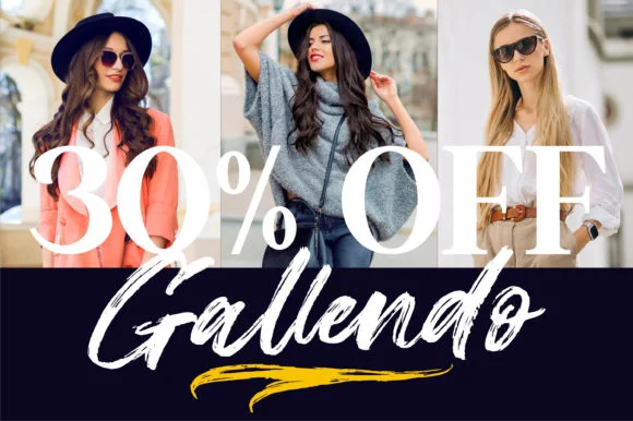 Gallendo Font by Letterena Studios by Letterena Studios — Script Handwritten Font — thumbnail 3