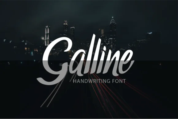 Galline Font by raynstudio — Script Handwritten Font