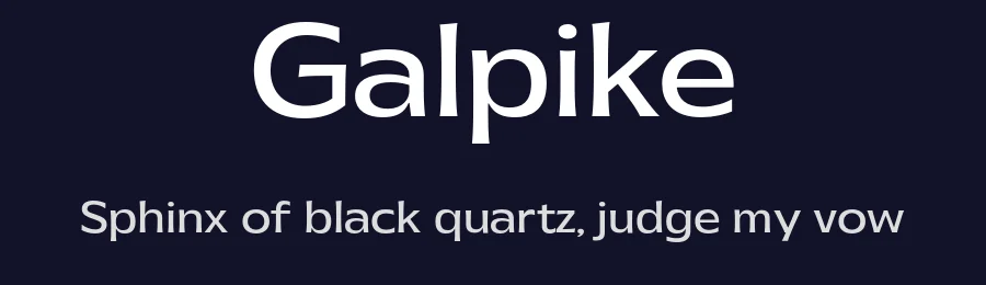 Galpike by Letterhend Studio — Sans Serif Font — thumbnail 2