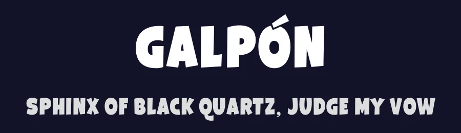 Galpón by RodrigoTypo — Decorative Font — thumbnail 2