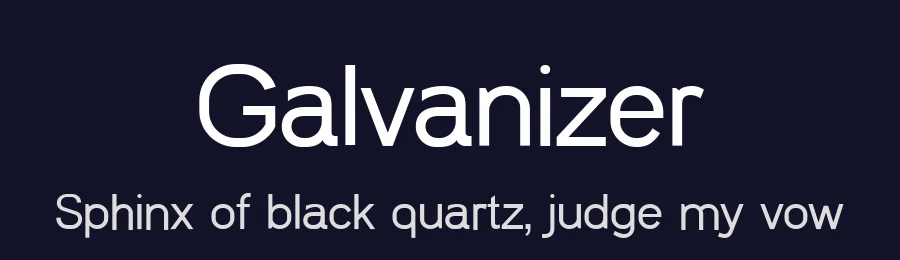 Galvanizer by UI Creative — Sans Serif Font — thumbnail 2