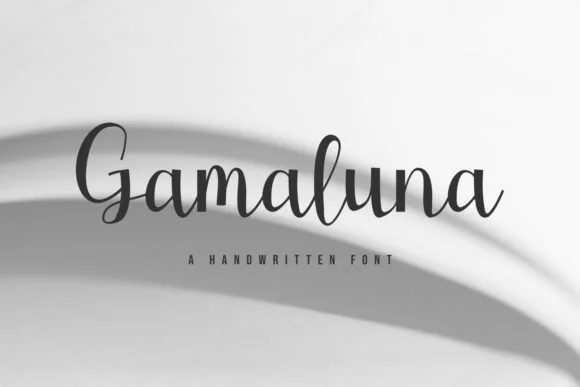 Gamaluna Font by The Grateful Studio — Script Handwritten Font